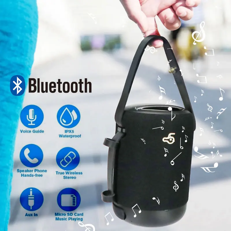 Новинка 20 Вт BD03 TWS портативный Bluetooth 5 0 динамик s 3D HiFi громкий Саундбар звук стерео
