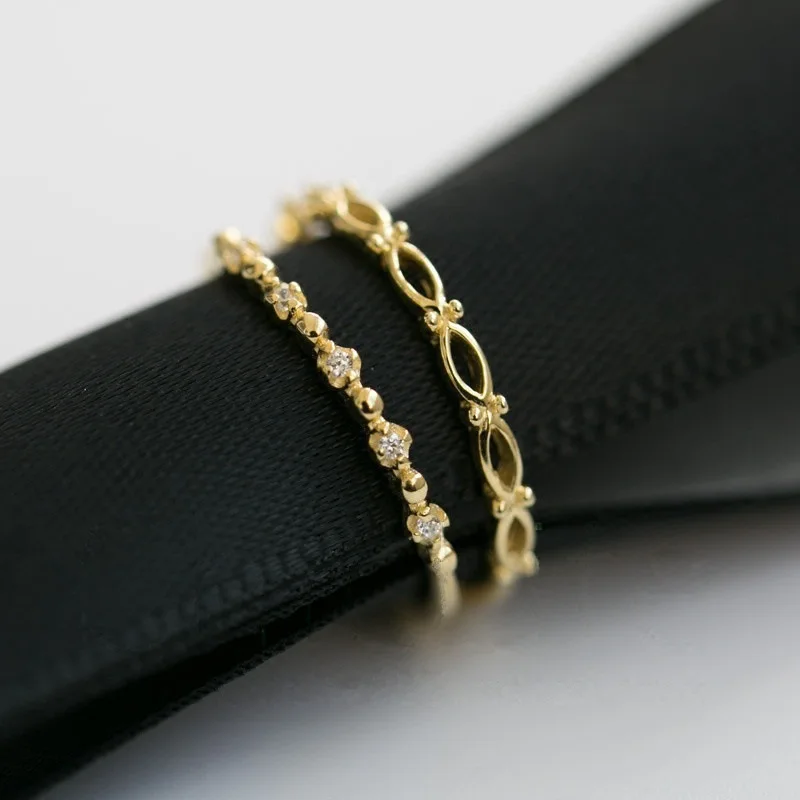 2 шт./компл. набор тонких обручальных колец простое обручальное кольцо Женские