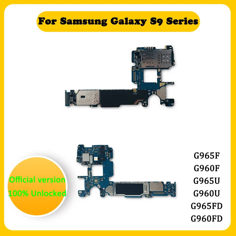 Разборная материнская плата для Samsung Galaxy S9 Plus G965F G960F G965U G960U G965FD G960FD с чипами