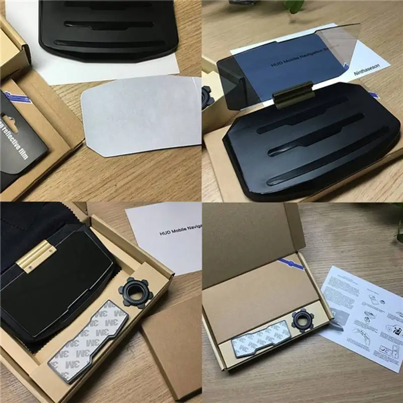 Автомобильный держатель для телефона HUD с проекционным дисплеем GPS-Навигатором |