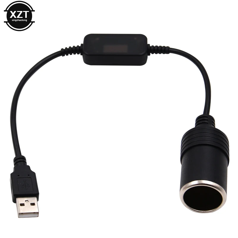 Розетка для автомобильного прикуривателя USB 5 В в 12 адаптер конвертер проводной