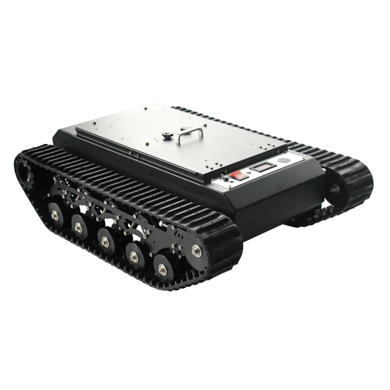 Новые автомобильные шасси TR500 резиновая гусеница 8 см высокая нагрузка 50 кг