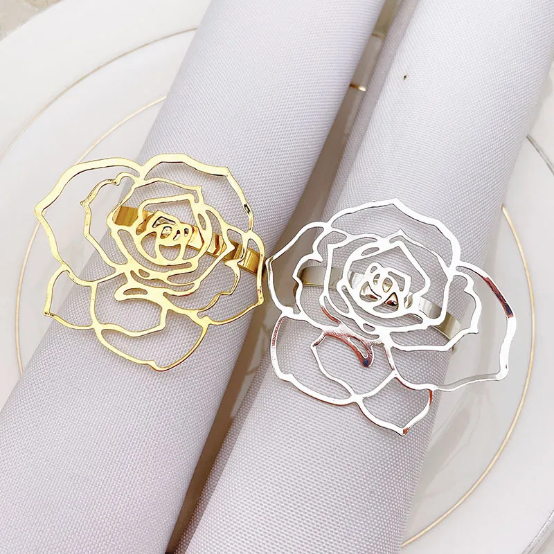 

12 шт./лот креативное индивидуальное металлическое кольцо для салфеток потрясающее кольцо для кнопок для салфеток Западная пряжка кольцо дл...