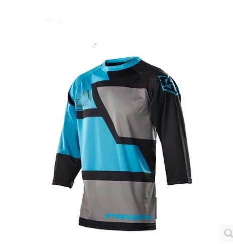 

2022 Long Sleeve Moto Jersey Spexcel Sport Downhill Jersey Motocross Motorcycle Mountain Bike Jersey MX DH MTB Jersey Kx