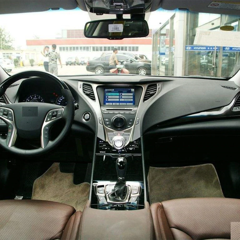 Автомобильный мультимедийный плеер на Android 10 0 4 + 128 ГБ экран PX6 для Hyundai AZERA greati55 2011