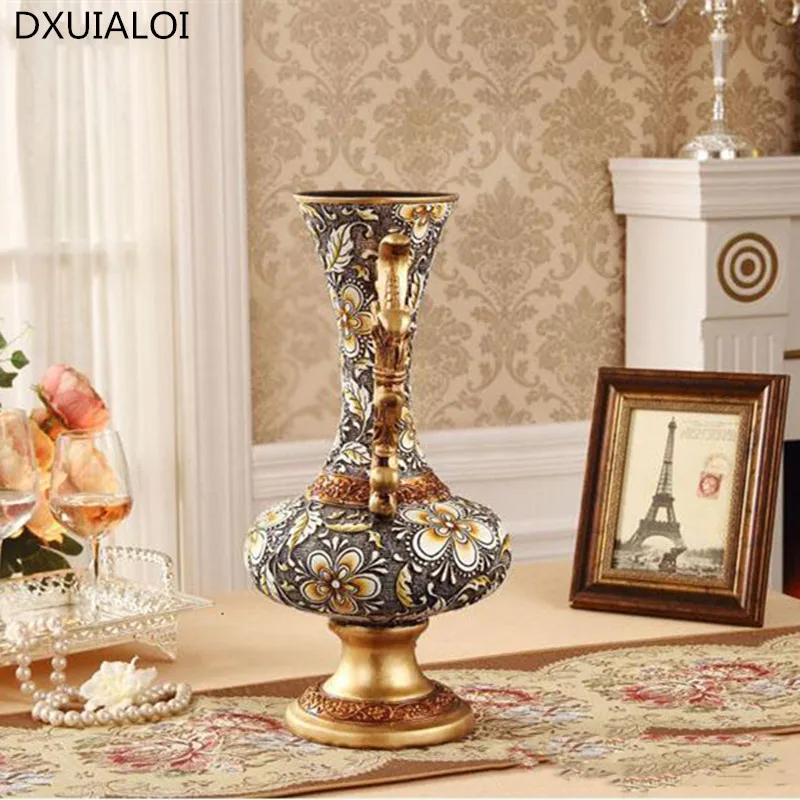 Ваза из смолы цифровое украшение для дома ручной работы современные аксессуары