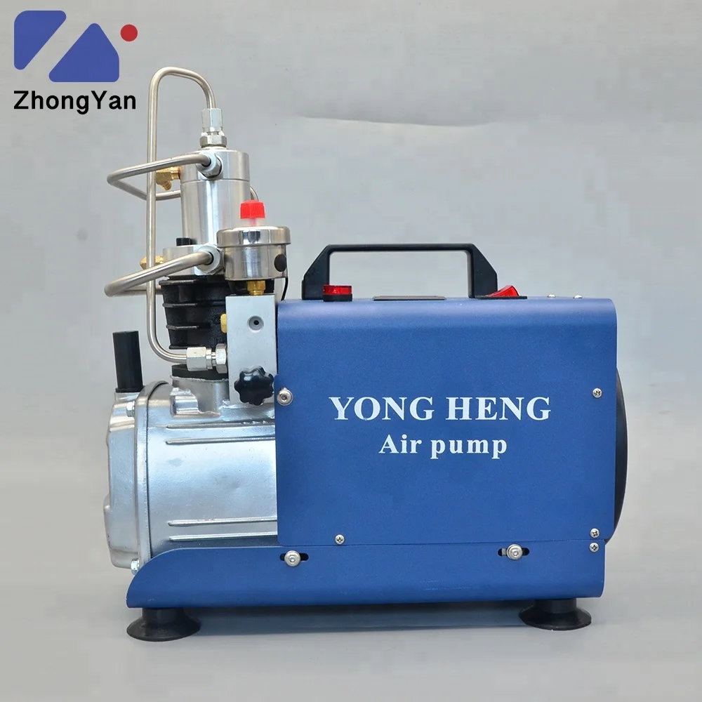Оригинальный воздушный насос Yong Heng с автоматическим отключением 4500 PSI 300 Bar PCP |