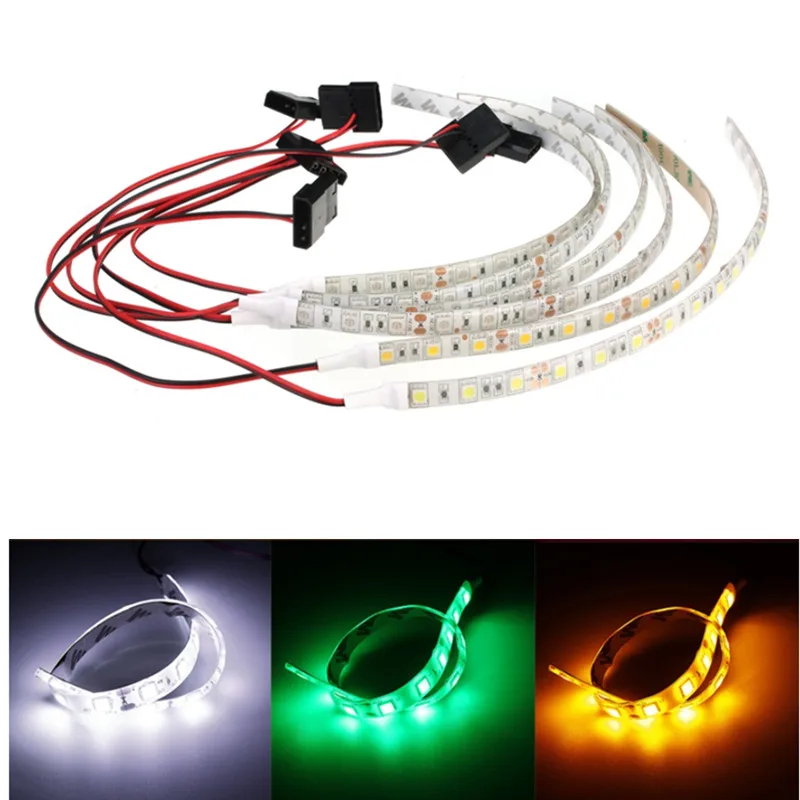 Водонепроницаемая светодиодная лента 5050 SMD DC12V 18 светодиодный гибкий чехол