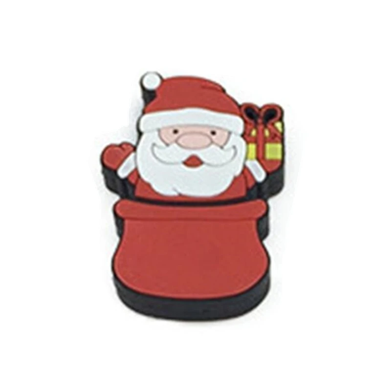 2 Флеш-накопитель USB 128 ГБ, полный спектр рождественских мультипликационных персонажей, 4 ГБ, 8 ГБ, флеш-накопитель, 16 ГБ, 32 ГБ, 64 ГБ, креативный флеш-накопитель, карта памяти - Цвет: 2