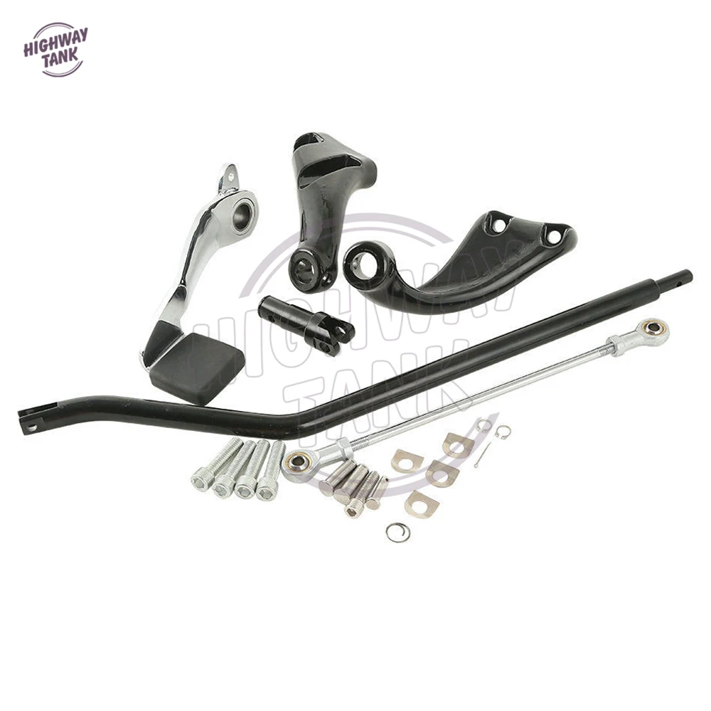 

Motorcycle Standard Forward Control with Footpeg Support Bracket Brake Levers Case for Harley Sportster XL 883 1200 2014-2017