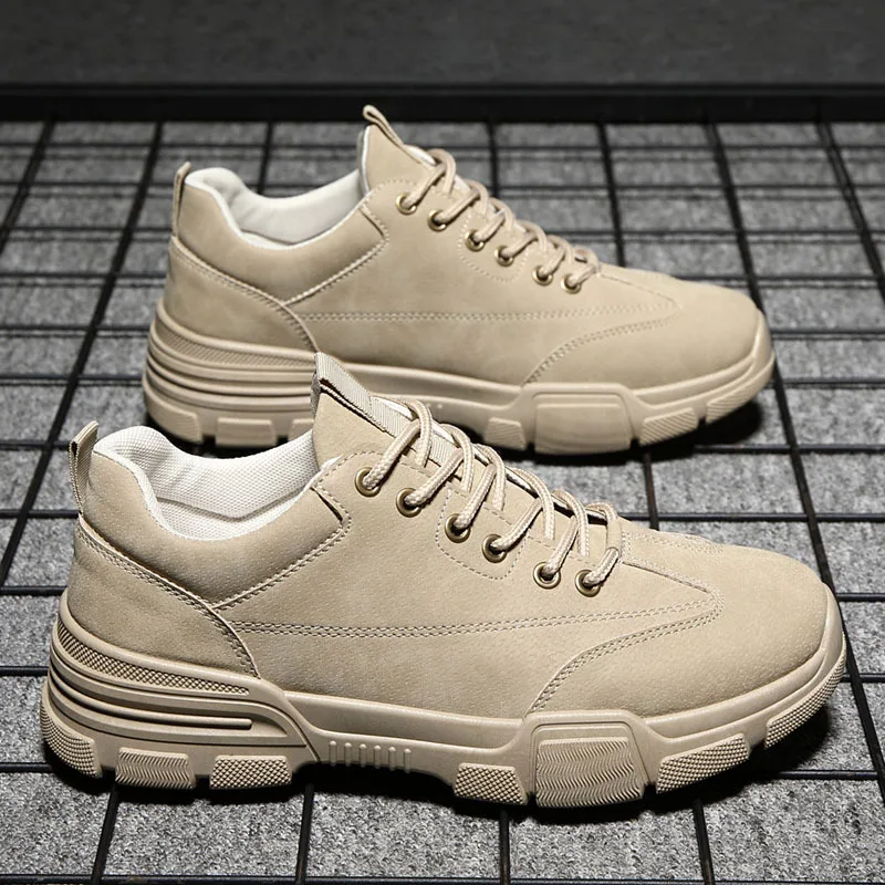 

Whoholl Brand New Popular Style Men Casual Shoes Lace Up Comfortable Shoes Men Soft Lightweight Outsole Hombre Fast Shipping