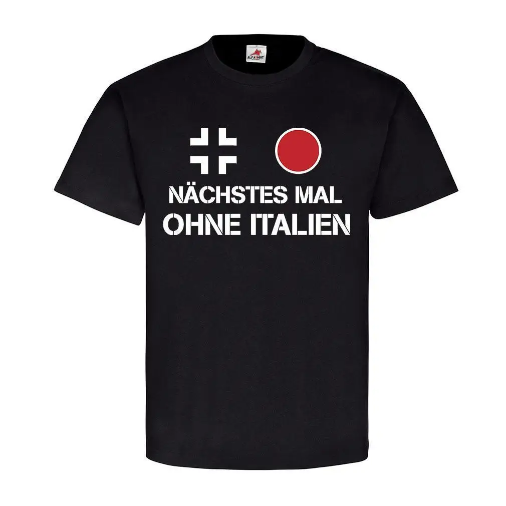 Уникальная футболка с короткими рукавами и круглым вырезом Next Mal Ohne Italien Typ3 Allied