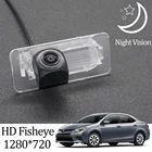 Камера заднего вида Owtosin HD 1280*720, рыбий глаз, Для Седана Toyota Corolla MK11, 2014, 2015, 2016, 2017, 2018, Северная Америка, автомобильный монитор