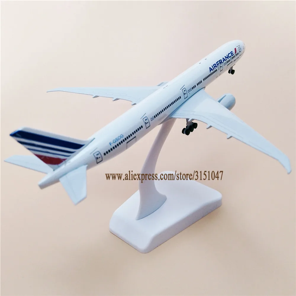 19 см Air France AIRFRANCE Boeing 777 B777 Airlines модель самолета сплав Металл литье под давлением