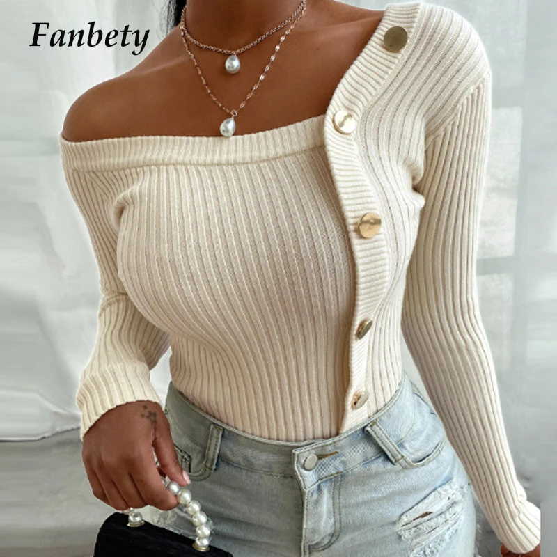 

Sexy V-Neck Button Design Blouses Women Shirts Spring Elegant Long Sleeve Tops Pullovers Autumn Office Ladies Casual Slim Blusas