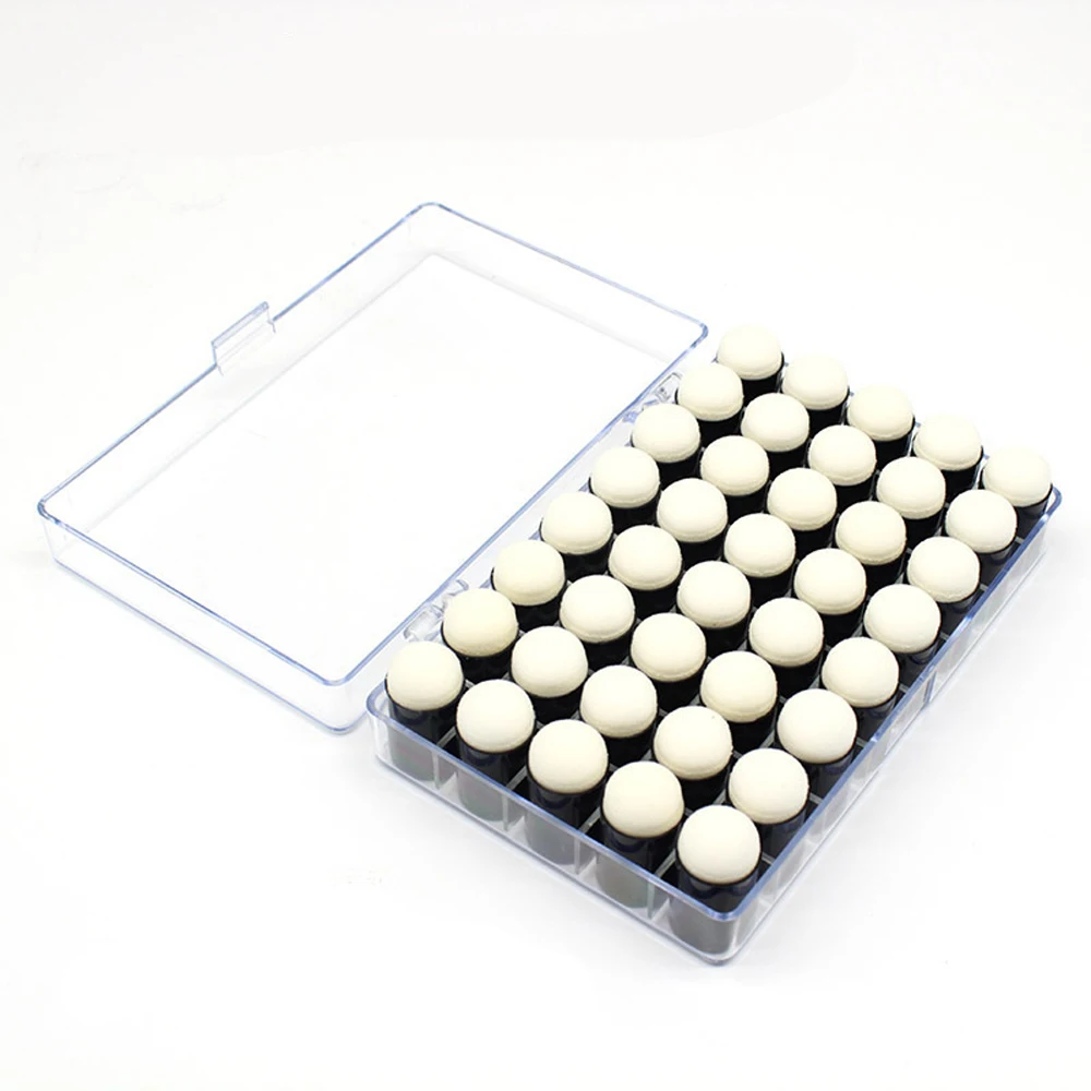 

40pcs/Box DIY Handmade Scrapbooking Stamping Sponge Daubers Tool Ink Pad Painting Kid Finger Multifunctional Drawing Toys