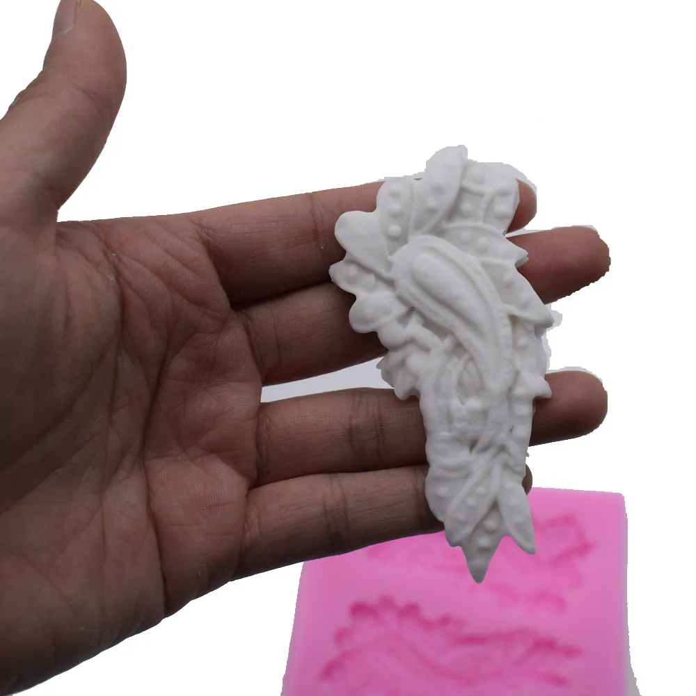 Бетон Смола формы кешью цветы силиконовые дизайнерские DIY 3d форма для настенных