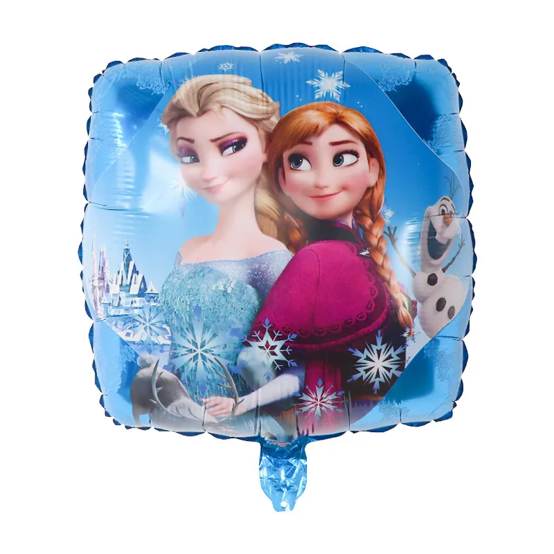 

10pcs 18inch Cartoon Frozen Princess Elsa Anna Olaf Foil Balloons Baby Shower Birthday Party Decorations Helium Globos Kids Toys