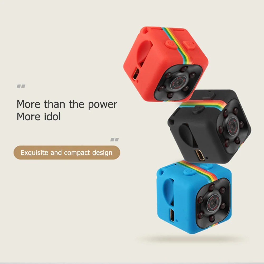 SQ11 Mini Camera HD 1080P Night Vision Motion Detection DVR Micro Sport DV Video Surveillance Ultra Small Camcorder | Электроника
