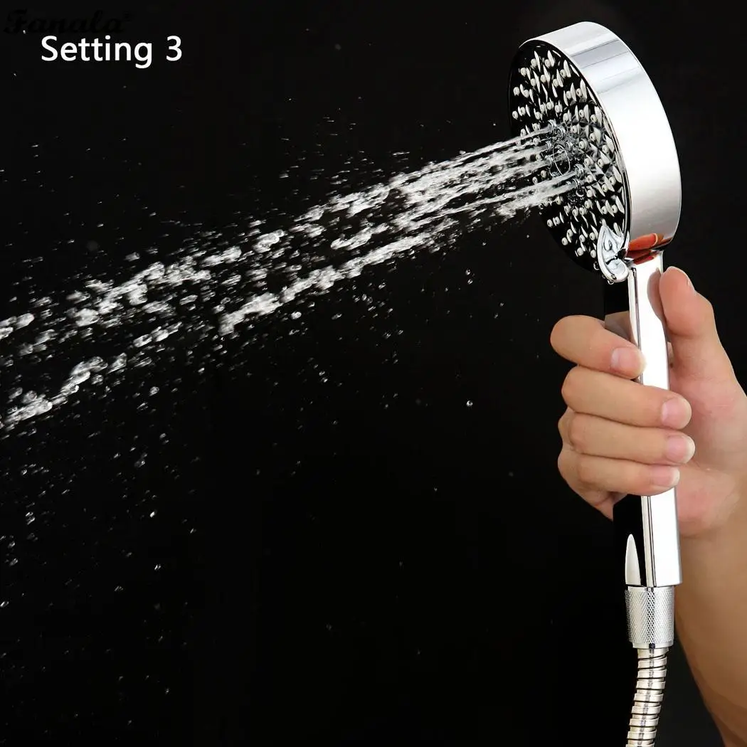 Круглая и квадратная насадка для душа из нержавеющей стали хромированные