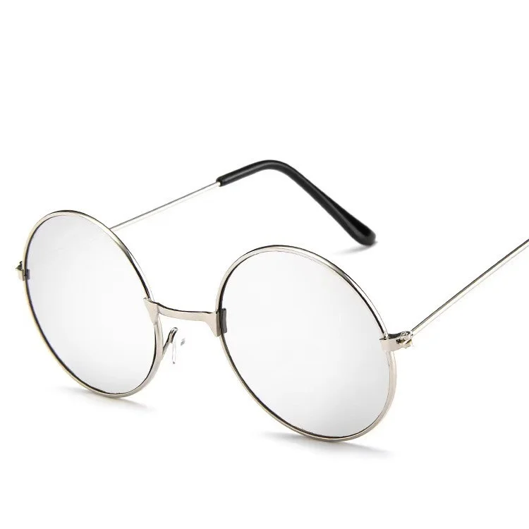 

Round Metal Frame Sunglasses For Men Steampunk Sun Glasses Women Fashion Trends Sunshades UV400 Blocking Lunettes 2021 Coating