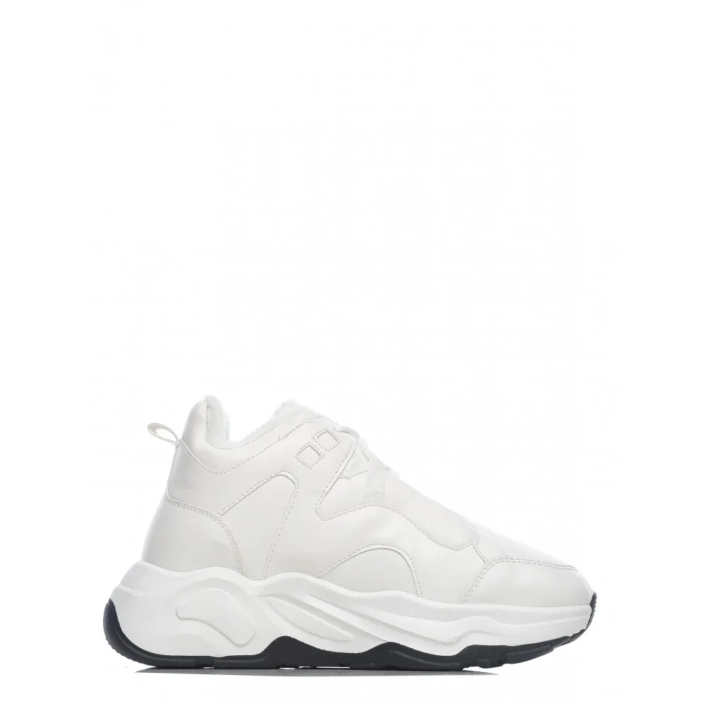 Женская обувь PATROL ботинки осень зима искусственная кожа цвет белый подкл.