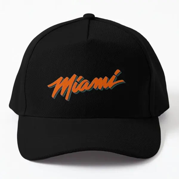 

Бейсболка Umiami с логотипом вице, кепка с принтом в стиле хип-хоп, однотонная Повседневная летняя черная бейсболка для мальчиков и женщин с ры...
