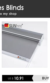 Sunfree дневные и затемненные рулонные шторы, Индивидуальный размер, половина тени или полный оттенок, тканевые рулонные шторы, Шариковая цепная система