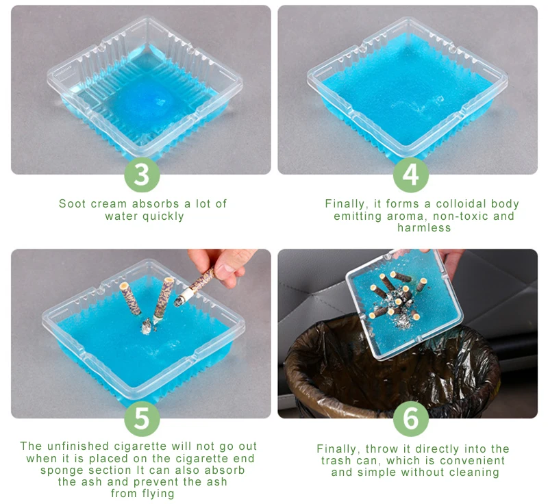 30 шт. одноразовые пепельницы для дома | Дом и сад