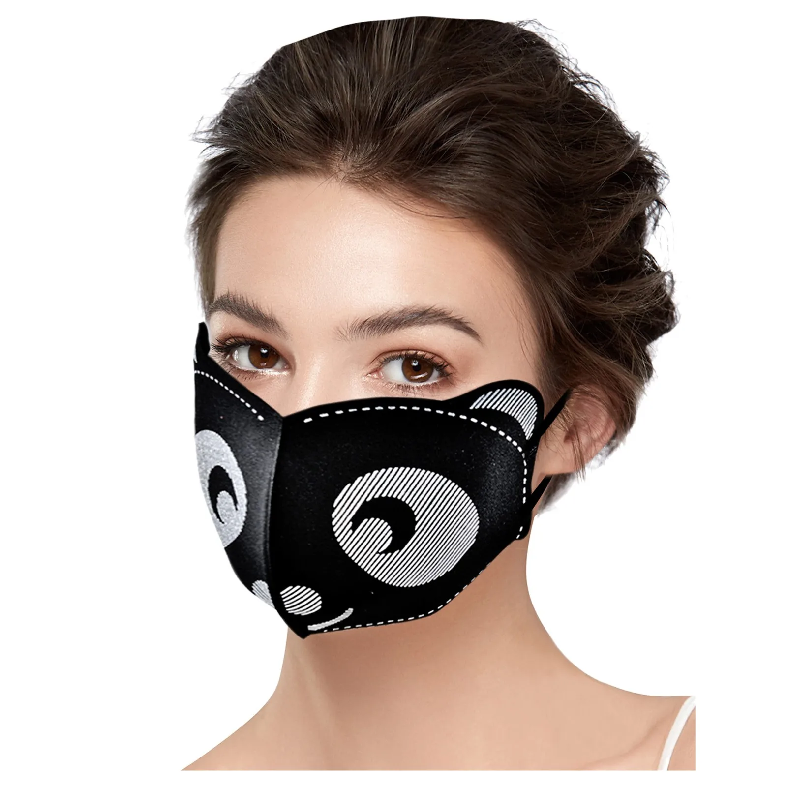 3d-маски летучая мышь бабочка черные для взрослых моющаяся ветрозащитная смога