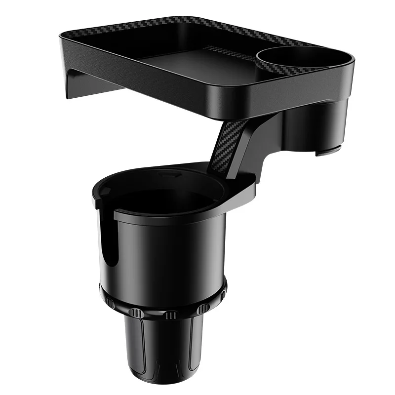 Multifunctional Car Cup Holder with Attachable Tray 360° Swivel Adjustable Food Eating Table for Holders Expander | Автомобили и