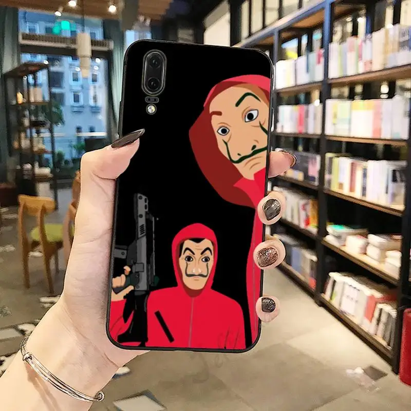 

Money Heist House Paper La Casa de papel Phone Case For Huawei honor Mate P 10 20 30 40 i 9 8 pro x Lite smart 2019 nova 5t