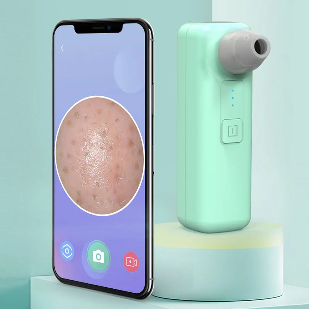 

Blackhead Acne Remover Pore Acne Pimple Removal Face T Zone Nose Cleaner Vacuum Suction Facial Diamond Beauty Clean Skin Tool