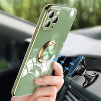 original silicone cover for iphone 13 12 pro max 11 pro max case for iphone 12 mini luxury plating phone case for iphone11 cover