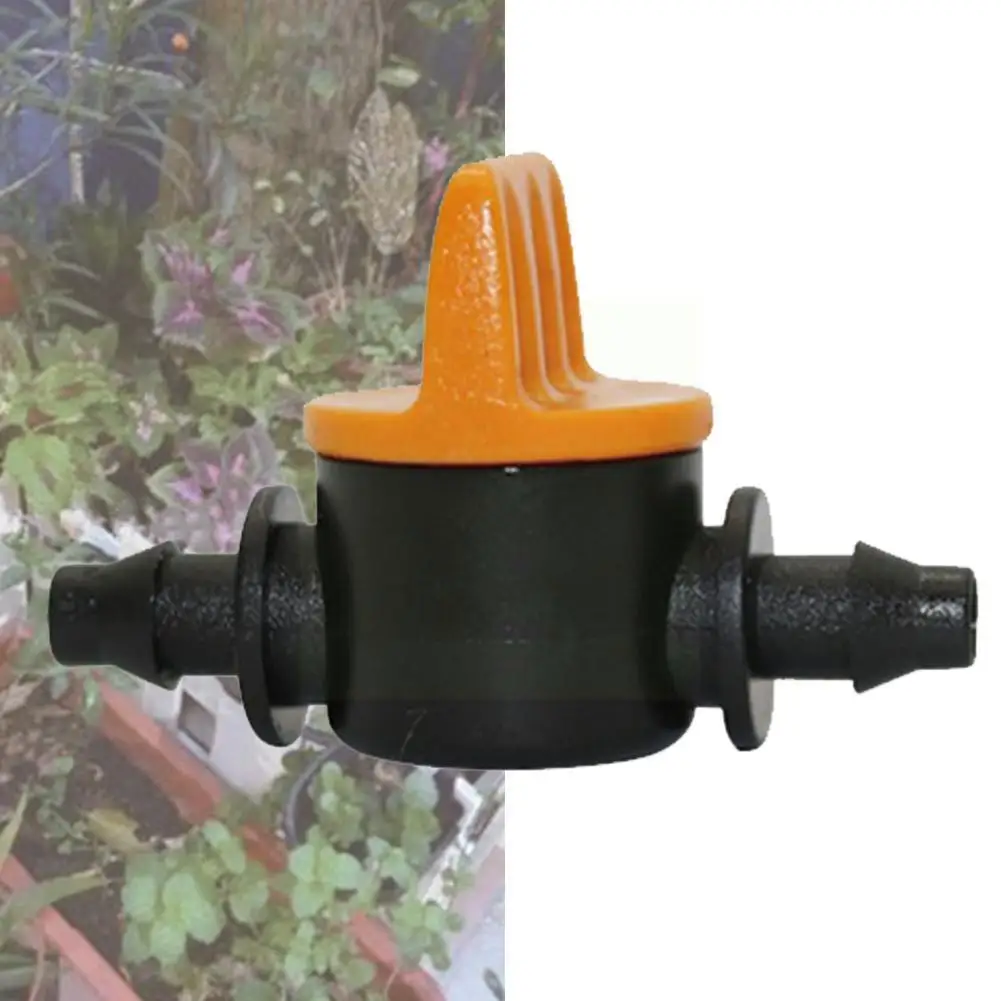 

1 Pc 4mmpvc Miniature Self-made Garden Irrigation Garden Switch Connector Connects Water L7p3