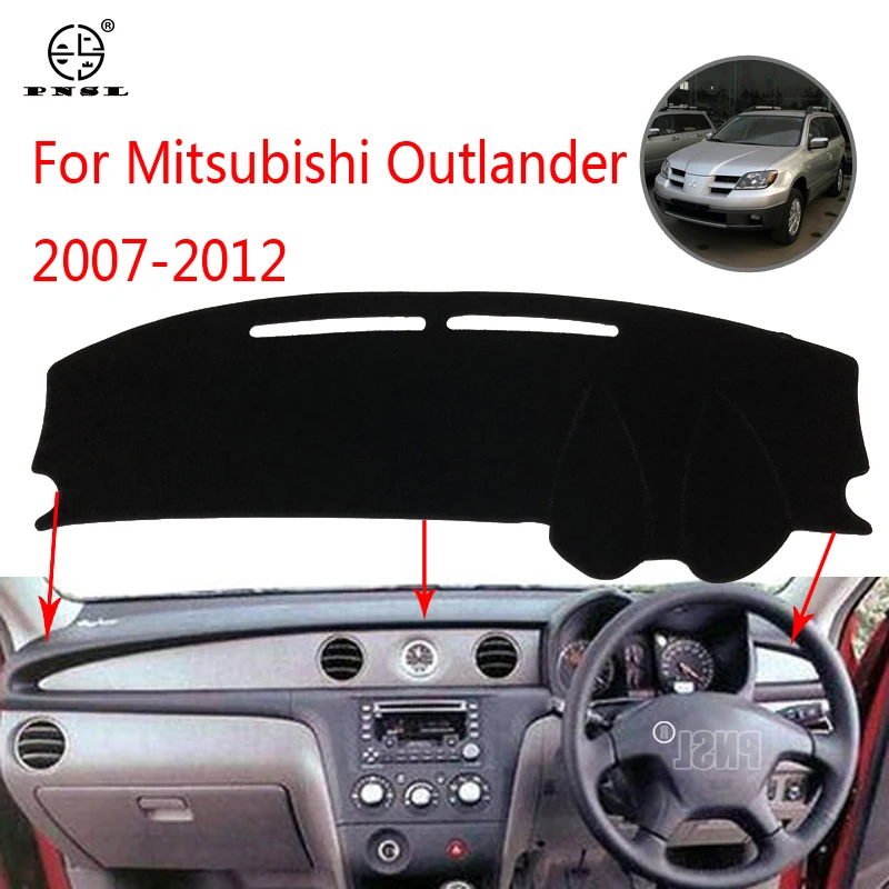 PNSL коврик для приборной панели автомобиля Mitsubishi Outlander 2007-2012 защита от солнца