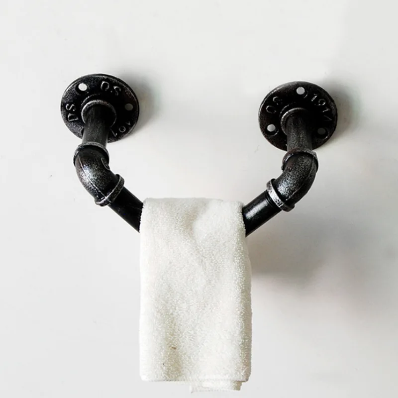 Креативный дизайн держатель для полотенец промышленный стиль металлическая