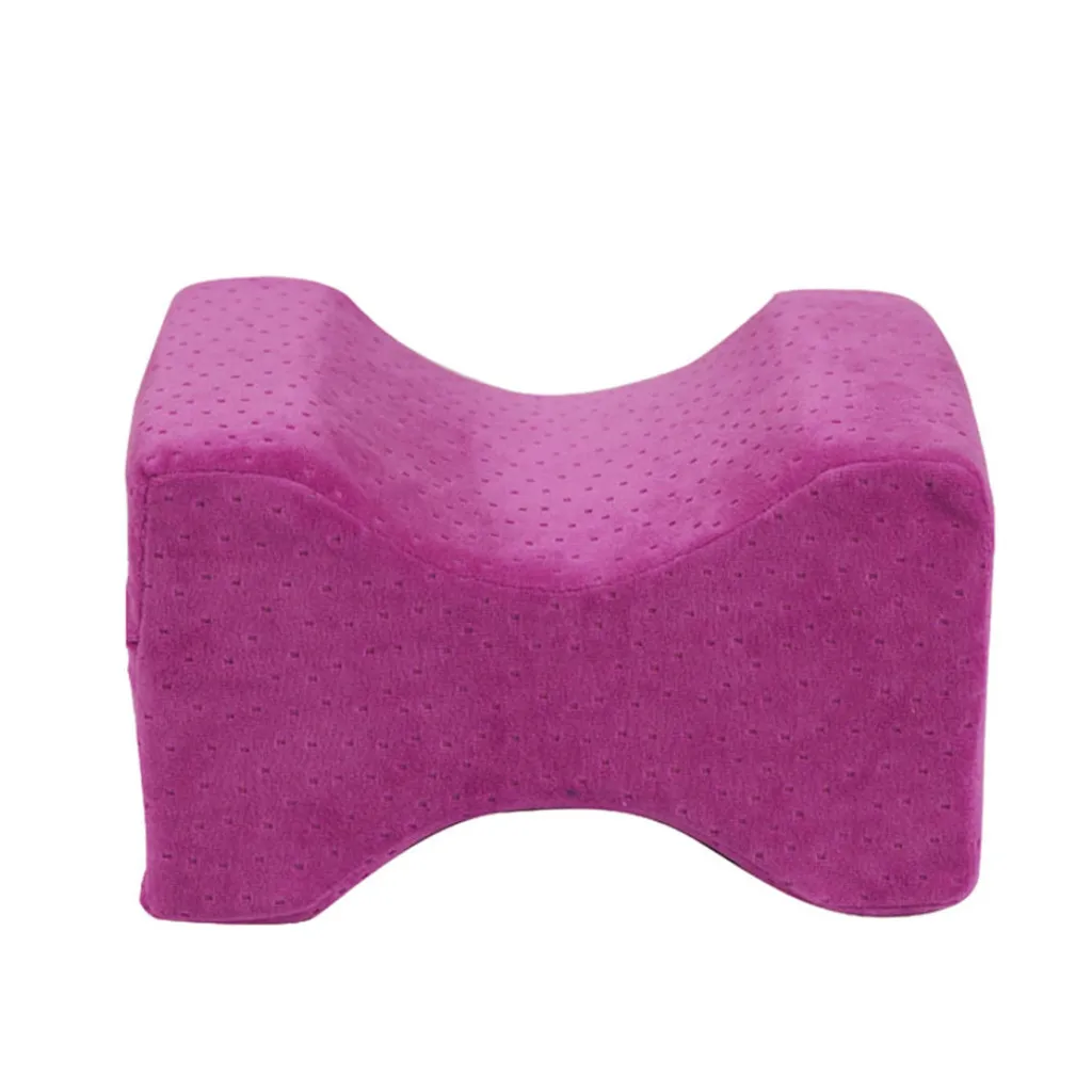 Purple Подушка на колено 2019TOP, подушка на колено, подушка для ног, подушка для сна, подушка для поддержки между боковыми спальниками, отдых G90801 - Цвет: Purple