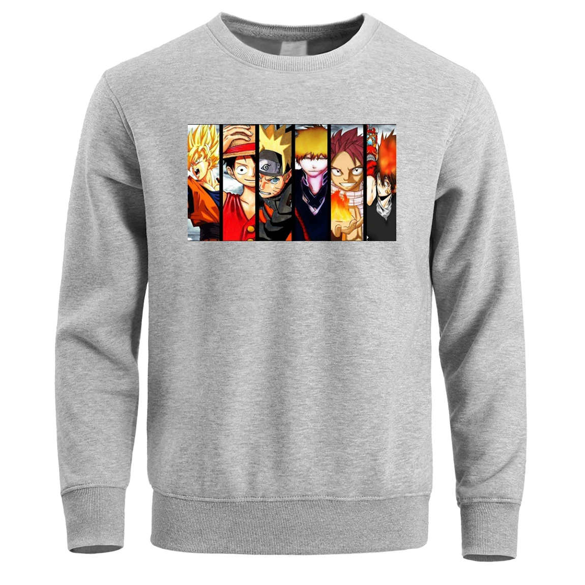 Нацу Узумаки Наруто цуна Куросаки Ичиго Луффи Драконий жемчуг толстовка мужская