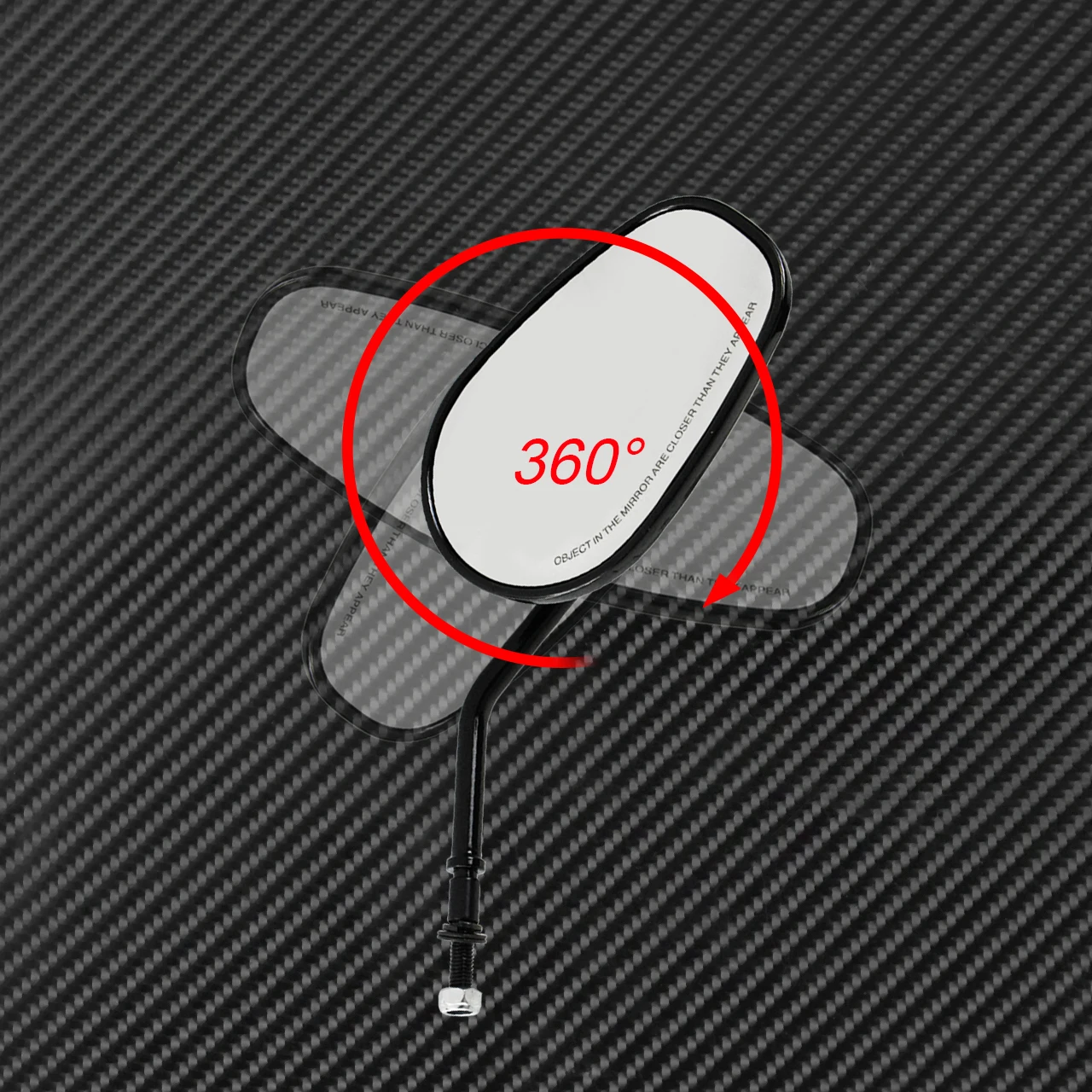 

Motorcycle Rearview Side Mirror Black For Harley Sportster XL 1200 XL883 Bobber Chopper Touring Road King Street Glide Softail