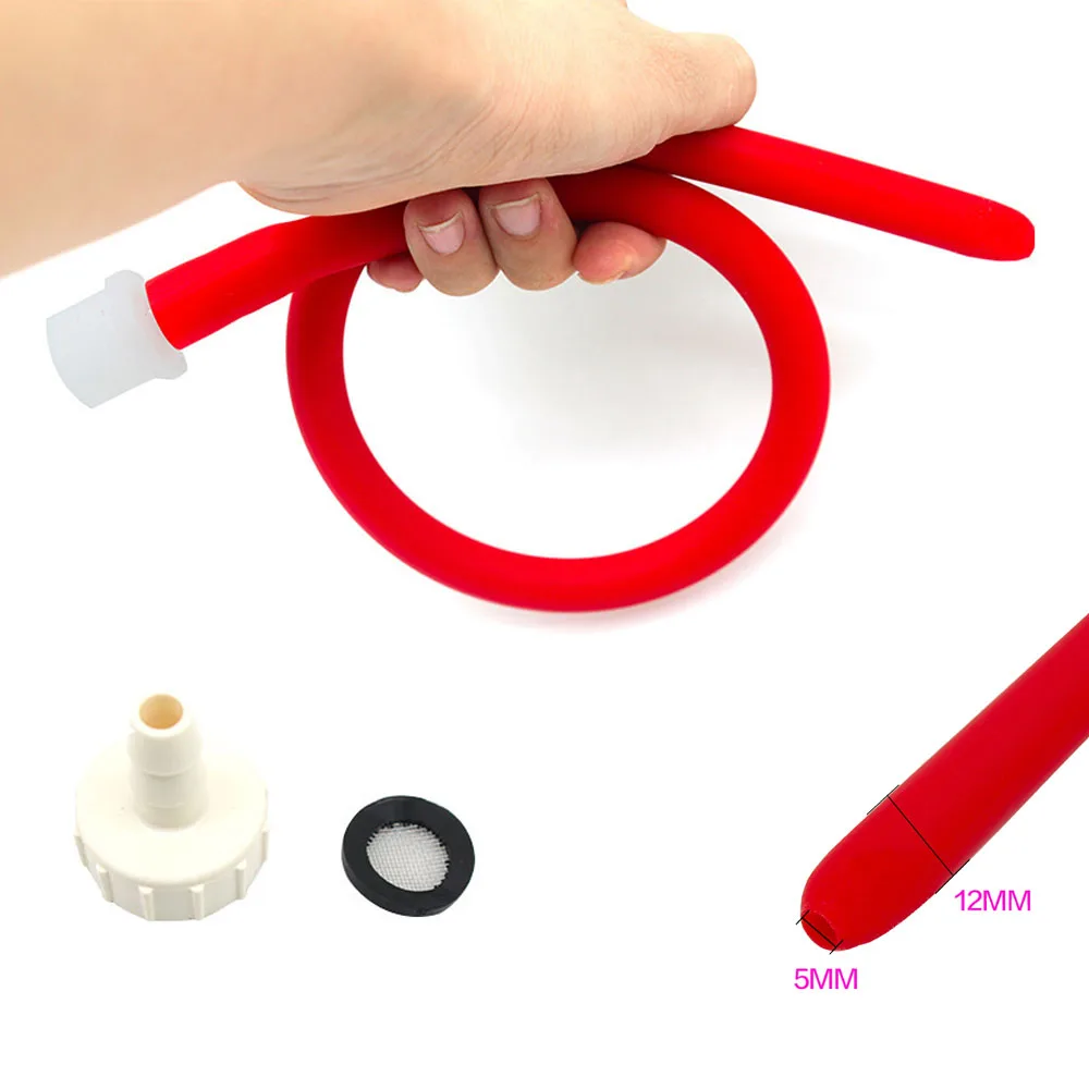 EXVOID гибкая трубка Душевая насадка с наконечником Вагинальный Анальный