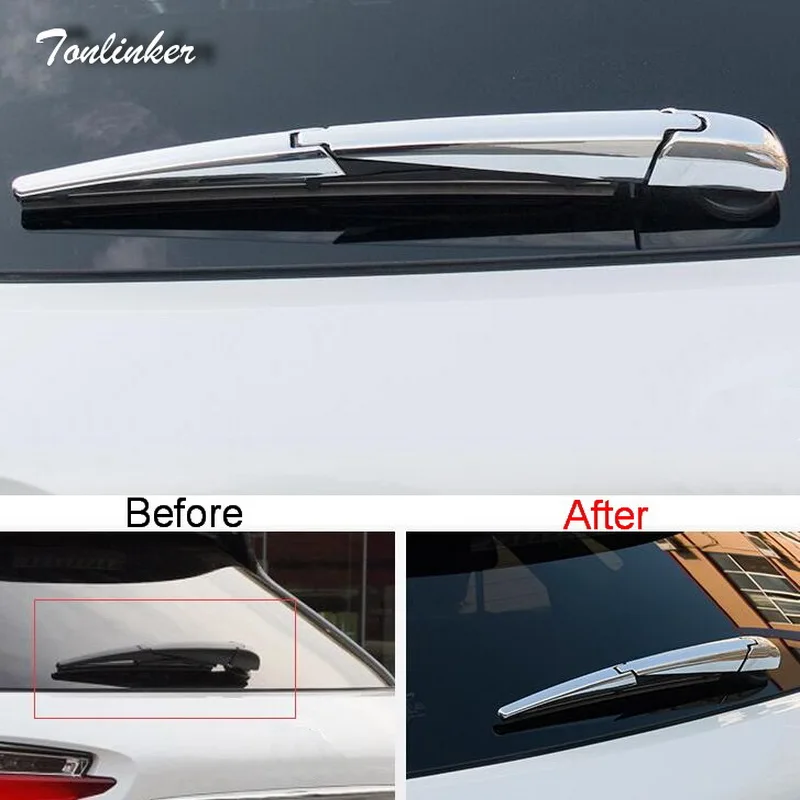 Tonlinker обложка чехол наклейки для LEXUS 2016 RX NX автомобильный Стайлинг 3 шт. ABS Chrome