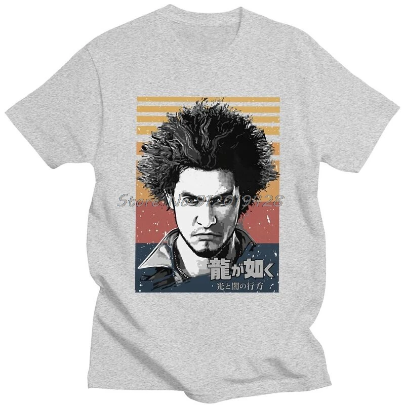 Футболка мужская из мягкого хлопка с коротким рукавом и принтом дракон | Мужская