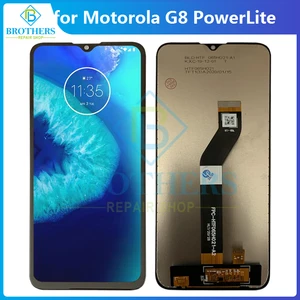Для Motorola Moto G8 Power Lite ЖК-дисплей сенсорный экран дигитайзер для Moto XT2055-2 G8PowerLite ЖК-сборка Запчасти для телефона протестированы