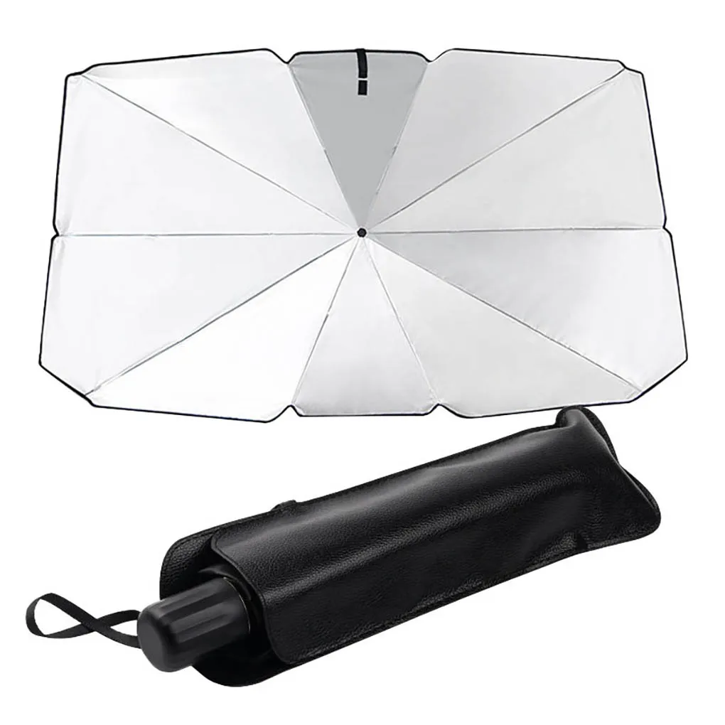 

Car Sun Shade Car Windshield Sunshade Foldable Front Window Cover Visor UV Rays Block Sun Shade Umbrella Car Accessories