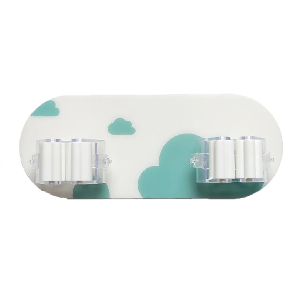

Cloud Wall Mounted Mop Umbrella Holder Brush Broom Hanger Storage Rack
