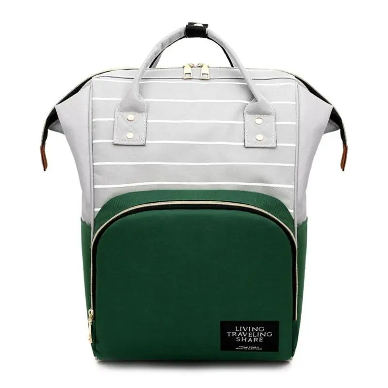 11 Большой емкости Мягкий подгузник сумки молния мать путешествия рюкзаки сумки для мам беременных женщин детские подгузники кормящих подгузников сумки - Цвет: 11