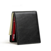 zovyvol customized wallet business men wallets rfid credit card holder money bag pu leather slim wallet purse card holder 2022