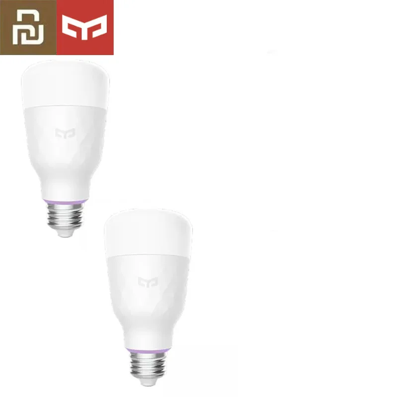 Type 6 Обновленная версия) крепление для спортивной камеры Xiao mi jia Yeelight Смарт светодиодный лампы Красочный 800 люмен 10 Вт E27 лимон умная лампа для mi home приложение - Цвет: Type 6