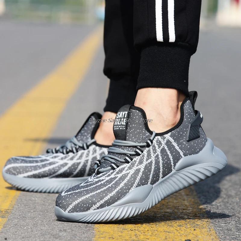 

Lightweight Work Shoes Men's Safety Shoes Anti-smashing Work Boots Men's Safety Boot With Steel Toe Puncture Proof Work Sneakers
